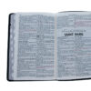 KJV Black Faux Leather Deluxe Gift Bible with Thumb Index - Image 5