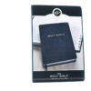 KJV Blue Faux Leather Large Print Thinline Bible with Thumb Index - Image 2