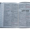 KJV Blue Faux Leather Large Print Thinline Bible with Thumb Index - Image 5