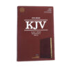 KJV Giant Print Reference Bible, Brown LeatherTouch, Indexed - Image 2
