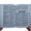 KJV White Faux Leather Deluxe Gift Bible with Thumb Index - Image 6
