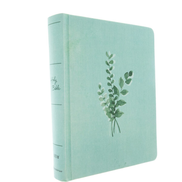 NIV, Journal the Word Bible, Double-Column, Cloth over Board, Teal - Image 3