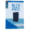 NIV Thinline Navy Bible, Bonded Leather - Image 2