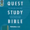 NIV Personal-Size Quest Study Bible, Soft Leather-look, Teal