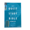 NIV Personal-Size Quest Study Bible, Soft Leather-look, Teal - Image 3