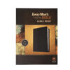 NLT Every Man's Bible -Large Print Imitation leather, Black/Onyx - Image 3