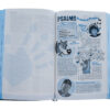 NLT Hands-On Bible Leatherlike, Dark Gray/Blue Cross - Image 8