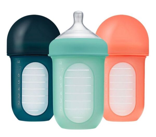 Mint 8 oz. Silicone Pouch Bottle 3 Pack 300 0003 0