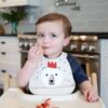 Baby Bib - Party Animal Polar Bear- Discontinued - Image 3