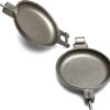 Pie Iron Round Aluminum Pudgie Non-stick - Image 2