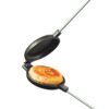 Pie Iron Round Aluminum Pudgie Non-stick - Image 3