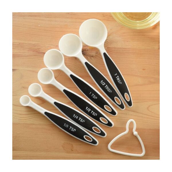 Measuring Spoons Set of 6 White 352 0105 1