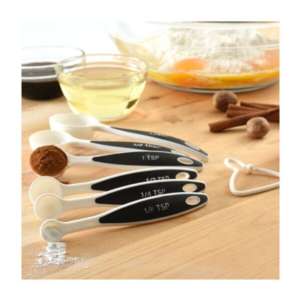 Measuring Spoons Set of 6 White 352 0105 3