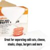 Burger Patty Paper 1000/pk