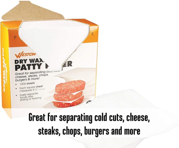 Burger Patty Paper 1000/pk 352 0635 0