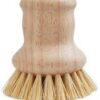 Natural Bristle Vegetable and Dish Brush Short Handle - Image 2