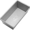 USA Pans 8.5 x 4.5-Inch Aluminized Steel Loaf Pan with Americoat Loaf Pan - Image 2