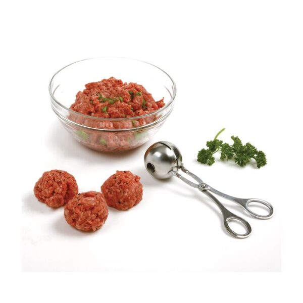 Stainless Steel Mini Meat Baller 1.25" 356 0827 1 1