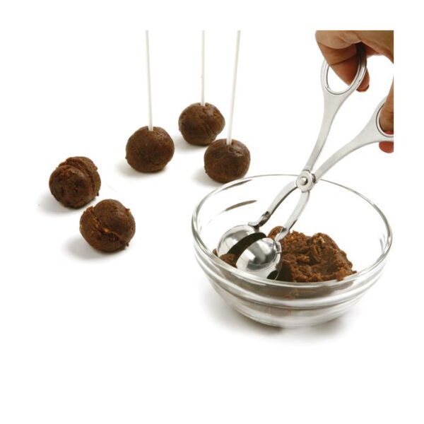 Stainless Steel Mini Meat Baller 1.25" 356 0827 2 1