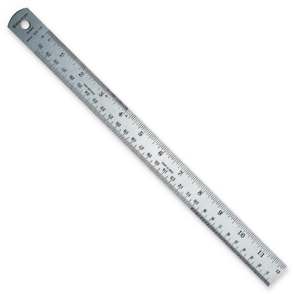 12" STEEL RULER