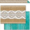 Shabby Chic Double-Sided Border