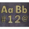 Gold Glitter Combo Pack EZ Letters 219 pieces - Image 2
