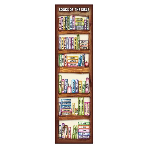 Bookmark: Books Of The Bible 10/pack 618 3391 0