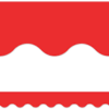Red Scalloped Border Trim - Image 3