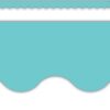 Light Turquoise Scalloped Border Trim