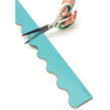 Light Turquoise Scalloped Border Trim - Image 4