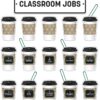 Mini Bulletin Board Set Industrial Cafe Classroom Jobs- Discontinued