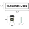 Mini Bulletin Board Set Industrial Cafe Classroom Jobs- Discontinued - Image 3