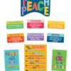 Bulletin Board Set Teach Peace