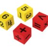 Foam Numbers & Operations Dice