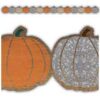 Border Trim Pumpkins Die Cut