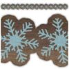 Border Trim Snow Flakes Die Cut