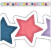 Die-Cut Border Trim Stars Oh Happy Day