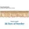 Fringe Straight Border 36' Simply Boho- Discontinued - Image 2