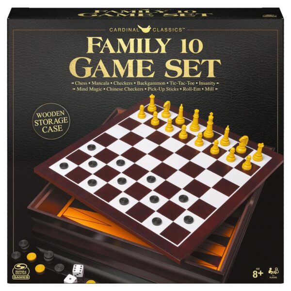 Family Classic Game Set 10 / Ten Games in One 650 0179 0