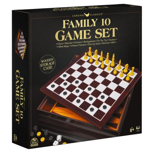 Family Classic Game Set 10 / Ten Games in One 650 0179 9