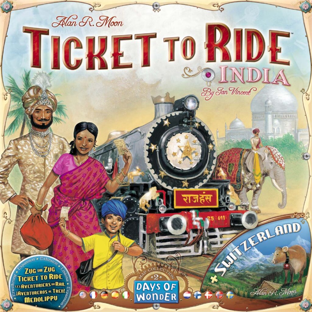 Image of Ticket To Ride India Expansion