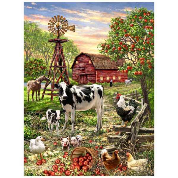 Puzzle Barnyard Animals 500 pc 654 0046 0