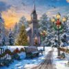 1000 Pc Puzzle - Holiday Church