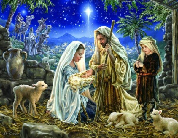 Puzzle Let Us Adore Him 500 pc