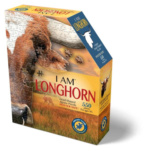 I AM Longhorn - Madd Capp Puzzle - 550 pc - Image 2