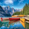 Puzzle Calm Canoes 1000 Pc