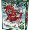 Puzzle Winter Adirondack Birds 1000pc - Image 2