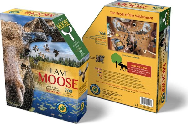 Puzzle Shaped I Am Moose 654 1657 1