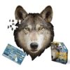 Puzzle Shaped I am Wolf 550 pc