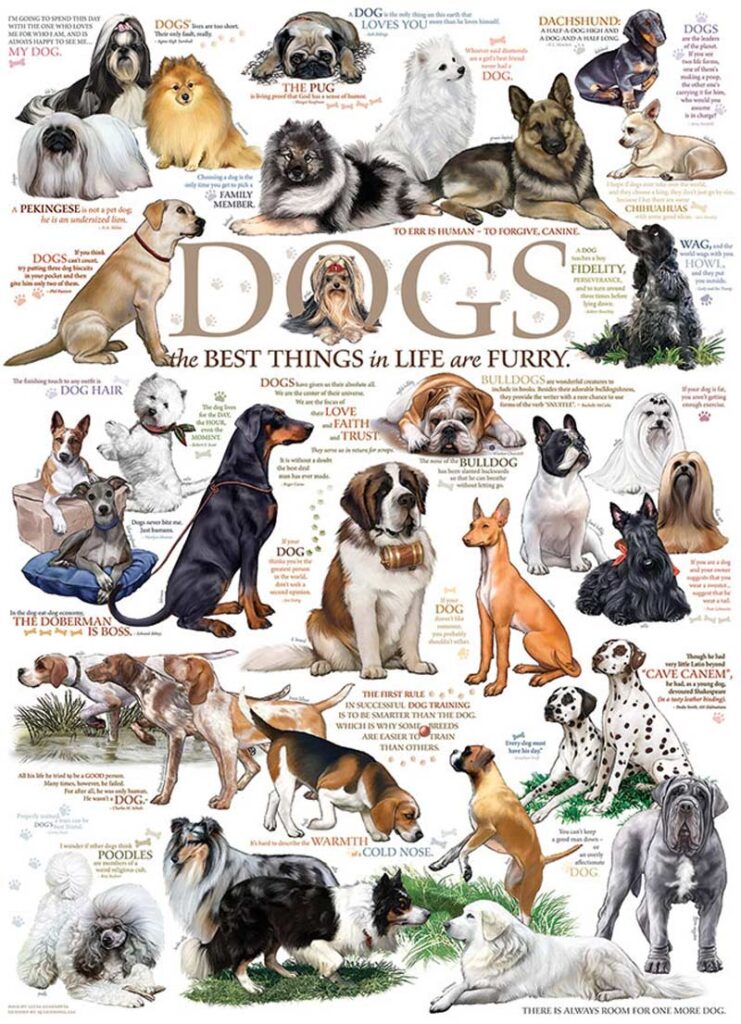 Image of Puzzle Dog Quotes 1000pc